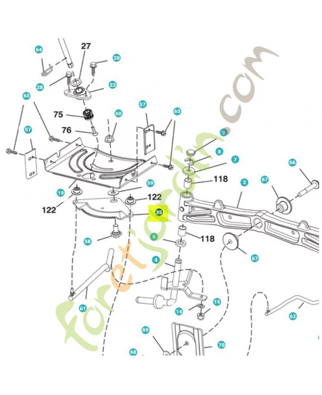 Engrenage référence 583551401