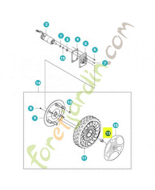 Douille référence 599786001