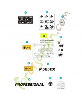 Autocollant référence 599672101