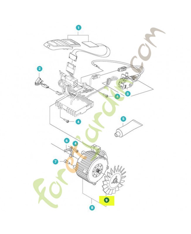 Ventilateur référence 581300901