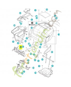 Couvercle référence 599705001