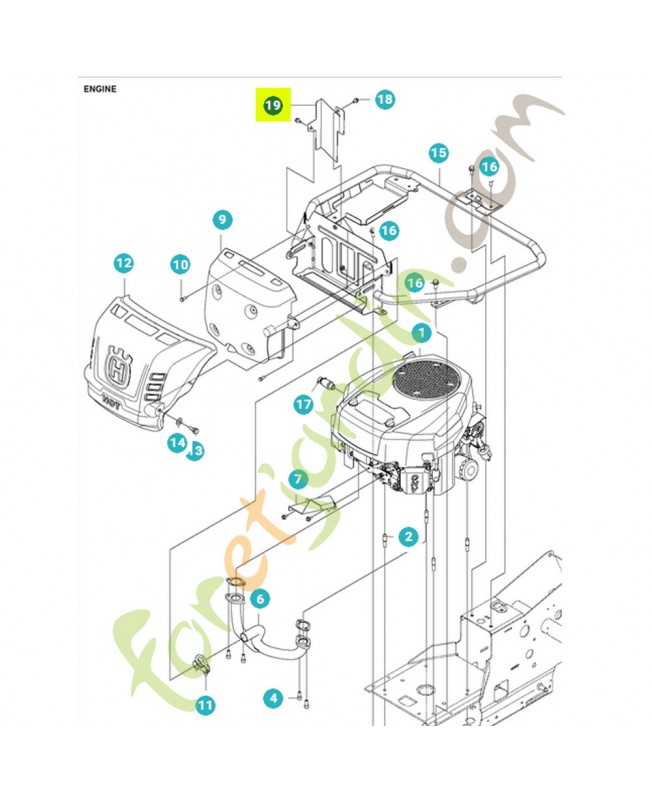 Protection du silencieux