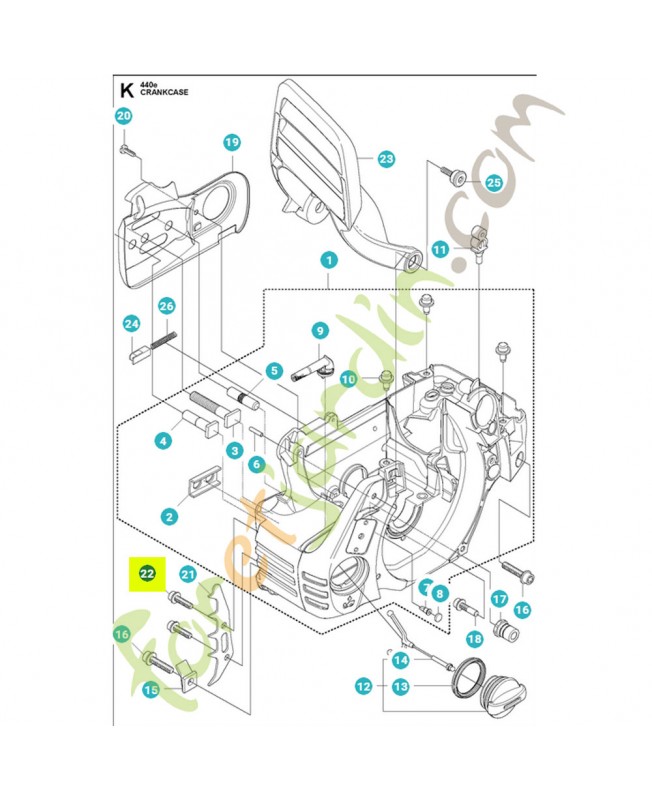 Vis husqvarna ref. 503217520