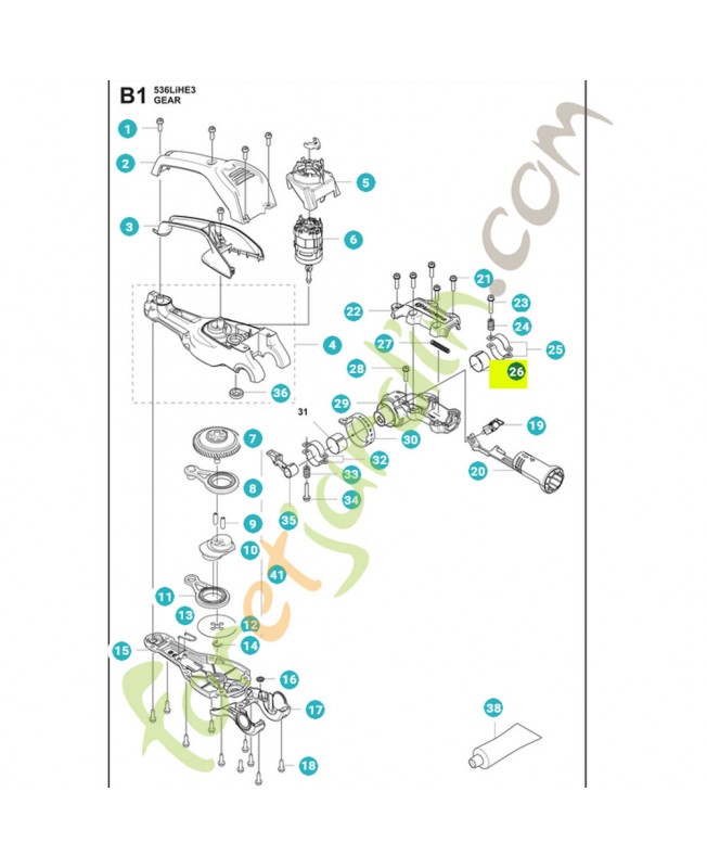 anneau 588217502 husqvarna anneau 588217502 husqvarna