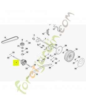 Transmission 6374-640-0120 stihl - Pièce détachée Stihl / Vicking