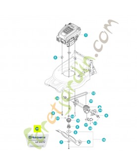 Autocollant model lc 347v