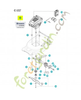 Autocollant modele lc 347ve