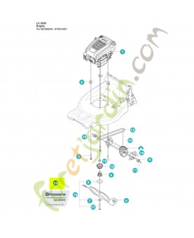 Autocollant  lc 353v