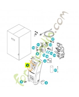 Couvercle 531240901- Pièce détachée Husqvarna