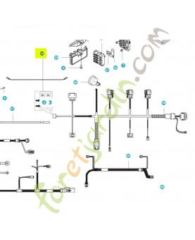 Harness p500 cabin light jumpe