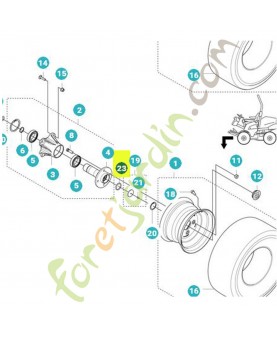 Bague référence 599443501