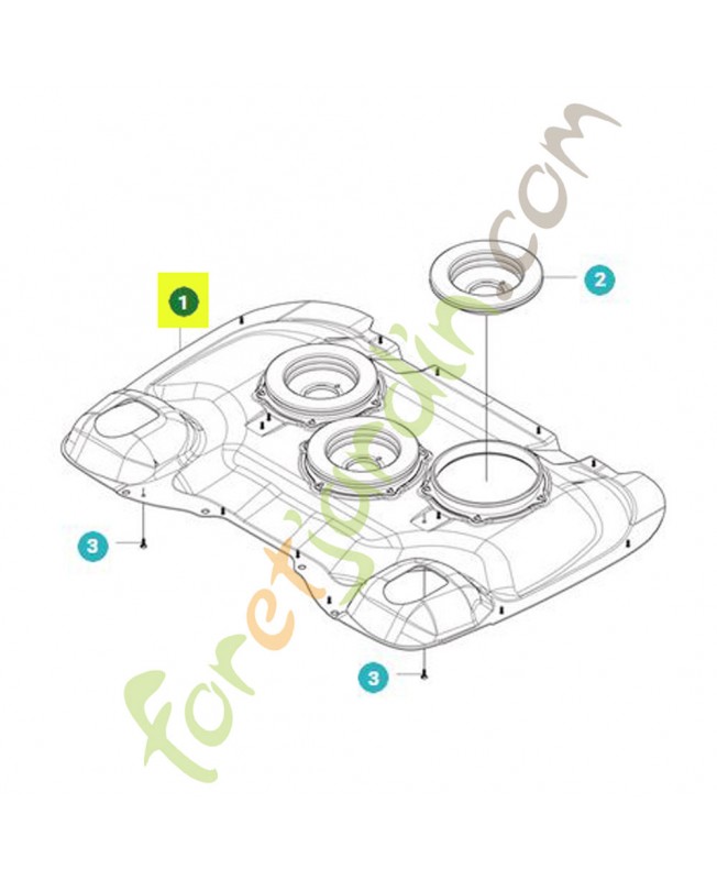 Plaque de protection référence 599466701