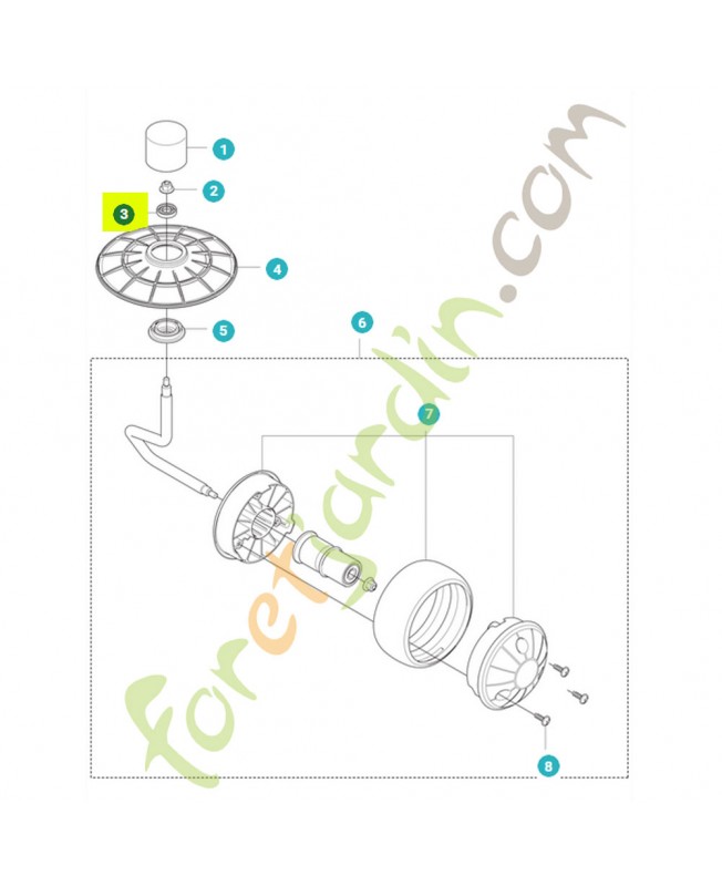 Joint radial d12x22x5