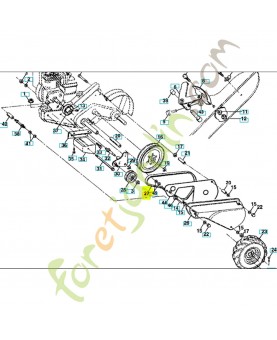 Courroie husqvarna ref. 591372401 Remplace référence 532132801 ; 532126791