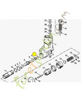 Joint torique 6x1 9645-951-7465- Pièce de détachée Sithl