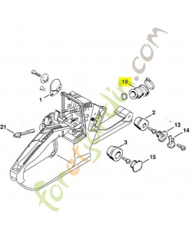 Raccord coudé stihl référence 1121-141-2200