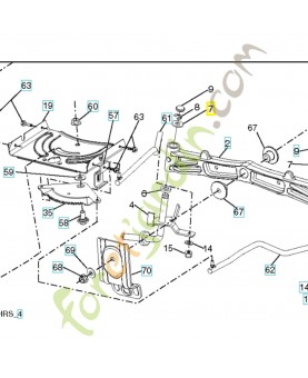 Rondelle Husqvarna ref. 532121748