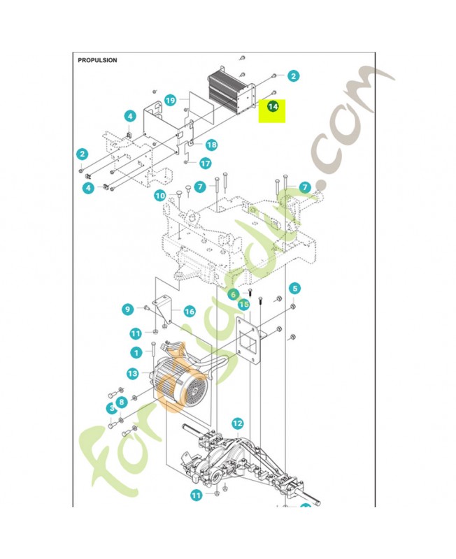 Unité de commande mcu 48v