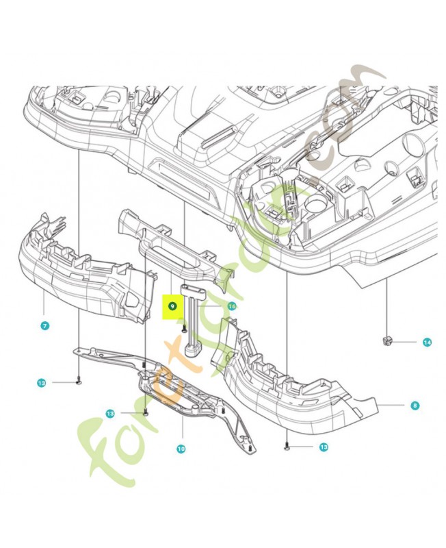 Poignée référence 598003101