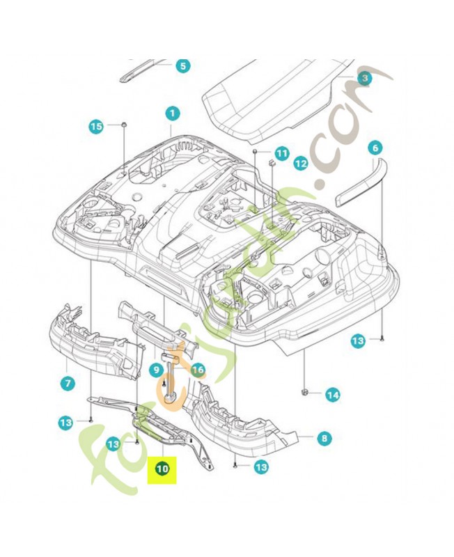 Poignée référence 598003201