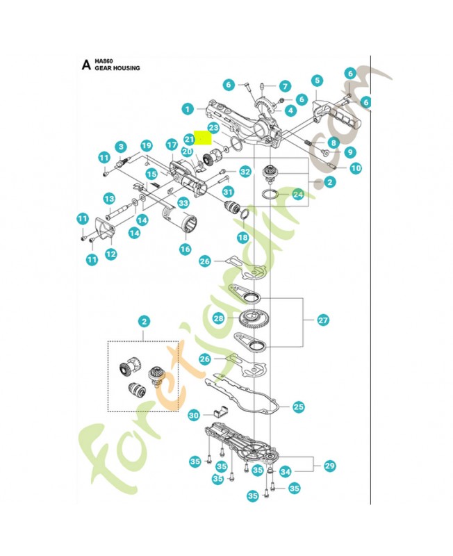 Rondelle d'espacement 6,1X16X1