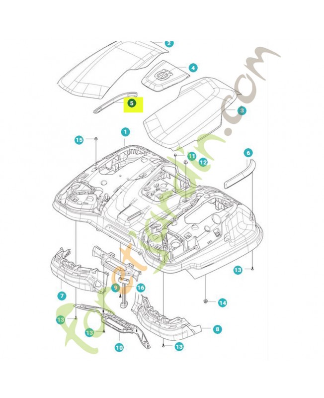 Poignée référence 598003401