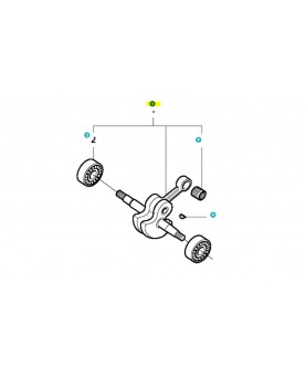 vilebrequin husqvarna 503142075