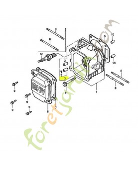 Guide de soupape d'echapp réf. Honda 12205ZE1305