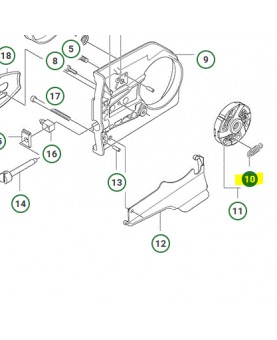 Ressort d embrayage husqvarna référence 588421501
