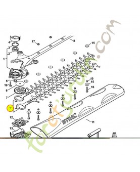 Jeu de deux couteaux 450 mm