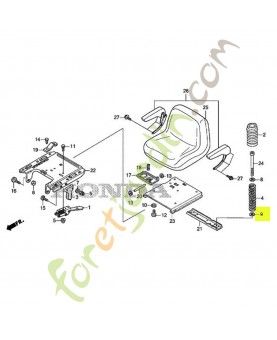Rondelle référence 80036Y09003