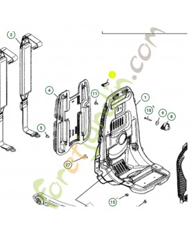 Clips 544270001 - Pièce de détachée Husqvarna