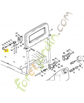 Commande dosage stihl réf : 4705-512-0400
