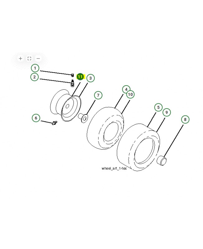jante husqvarna 532106108 ou 532138337