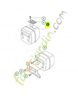 Pot d’échappement 536600501 et  544029702