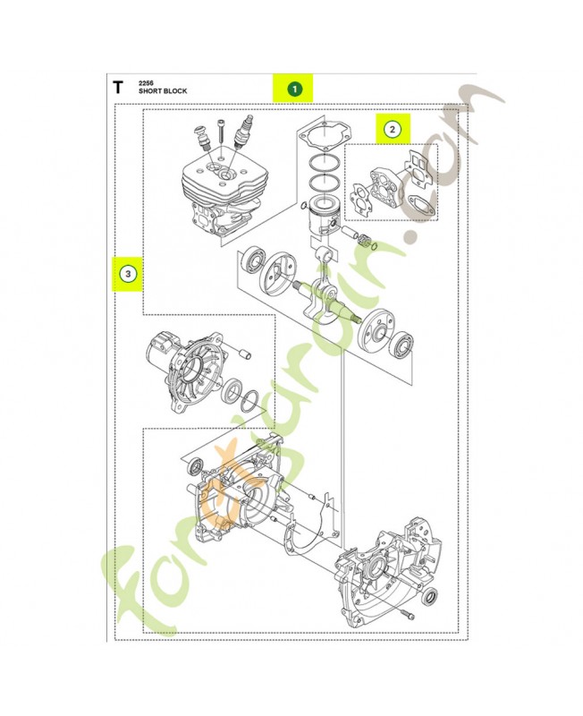Bloc moteur complet