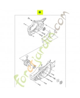 Carter moteur  60cc large