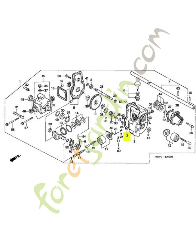 Joint de carter référence 21115-VD6-900