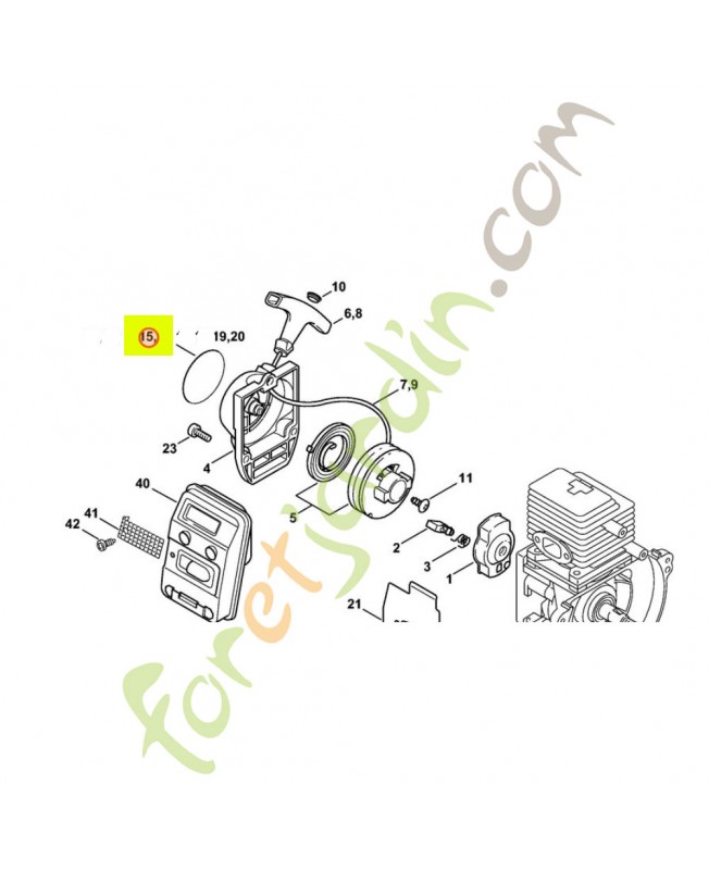 Plaque matricule fs 85 4137-967-1515- Pièce de détachée Sithl / Vicking
