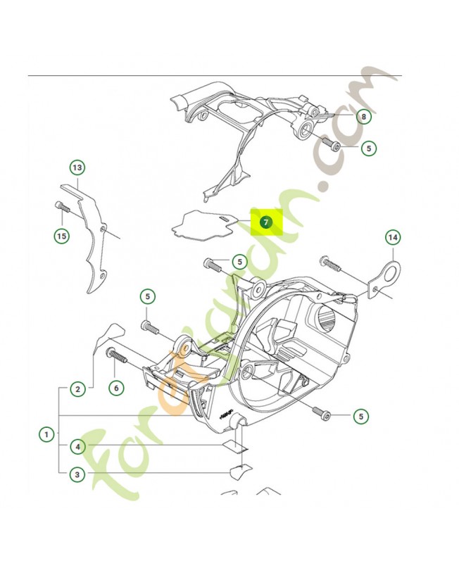 Joint 522641201- Pièce de détachée Husqvarna