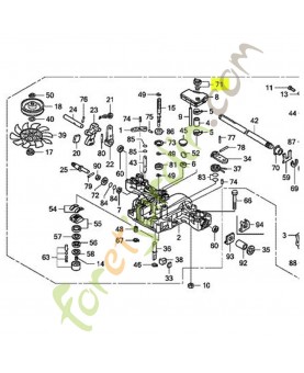 Valve référence 80067-VK1-003