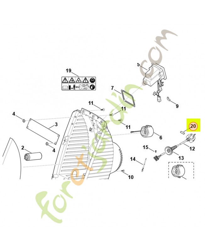 Fusible 13 amp référence stihl 0751-031-5004- Pièce de détachée Sithl / Vicking Fusible 13 amp référence stihl 0751-031-5004- Pièce de détachée Sithl / Vicking