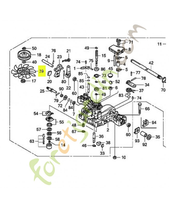 Ventilateur référence 80036-VK1-003