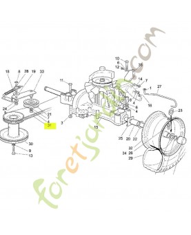 Courroie référence CG35061404H0