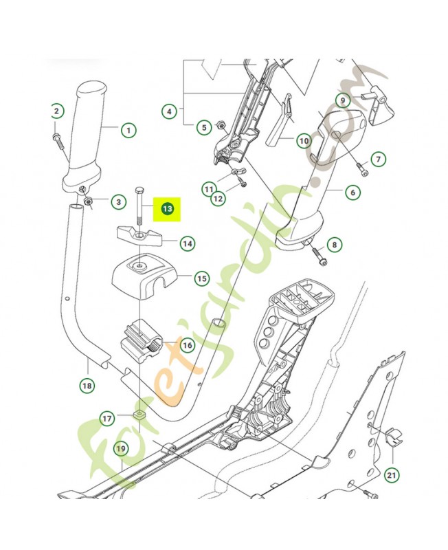 Vis husqvarna réf : 725238481