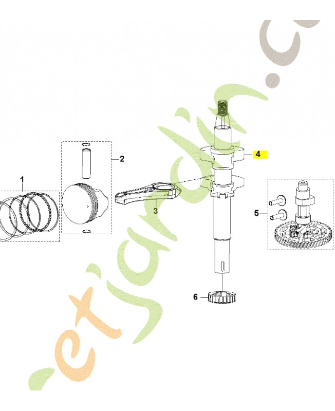 vilebrequin husqvarna