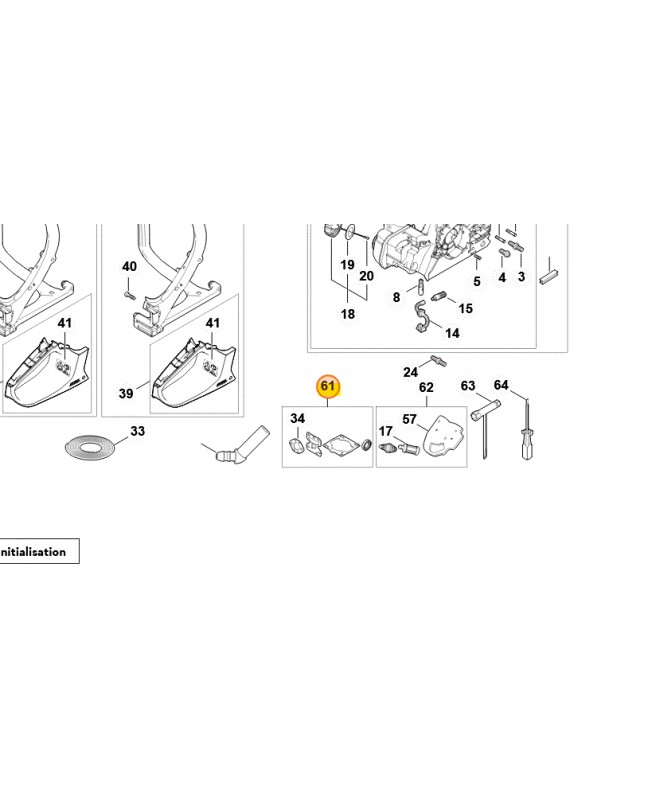 Jeu de joints Stihl ref. 1148-007-1600