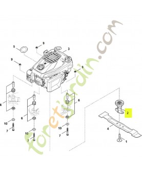 Douille de lame stihl réf : WB41-760-2000