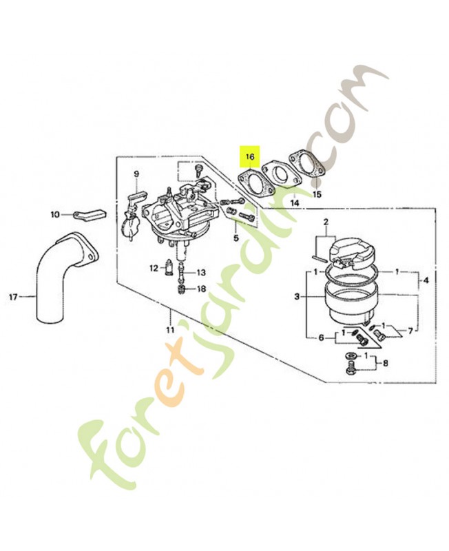 Joint de carburateur Joint de carburateur