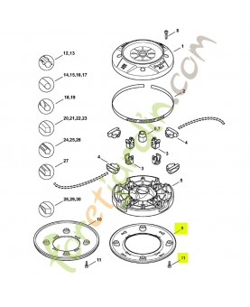capot stihl 4005-007-1002